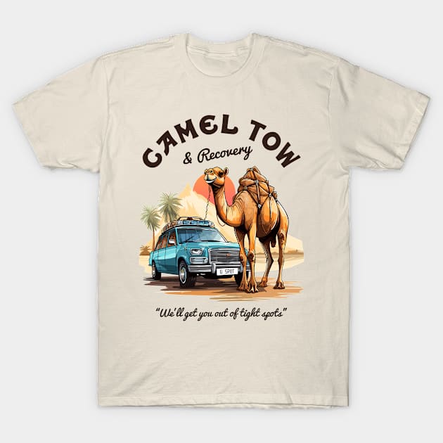 Camel Tow & Recovery T-Shirt by Three Meat Curry